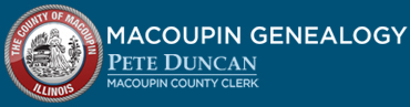 Macoupin County Genealogy Online - Pete Duncan, Macoupin County Clerk
